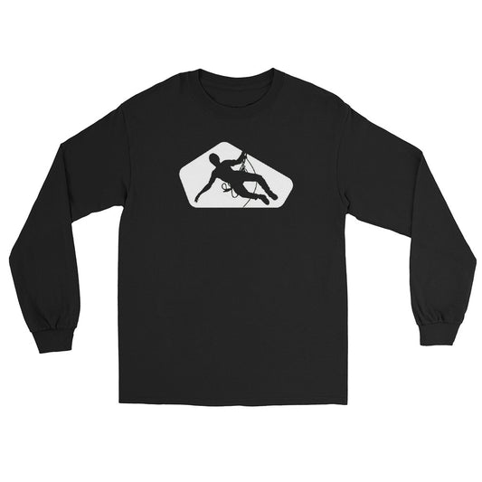 Traversing Climber Long Sleeve White Logo