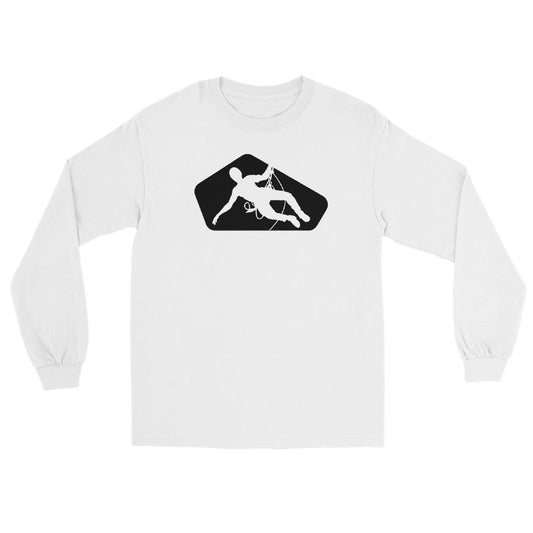 Traversing Climber Long Sleeve Black Logo