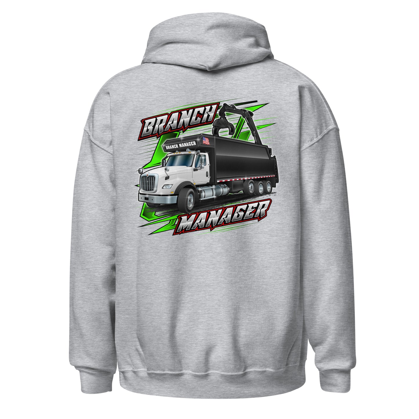 Branch Manager Grapple Truck Hoodie