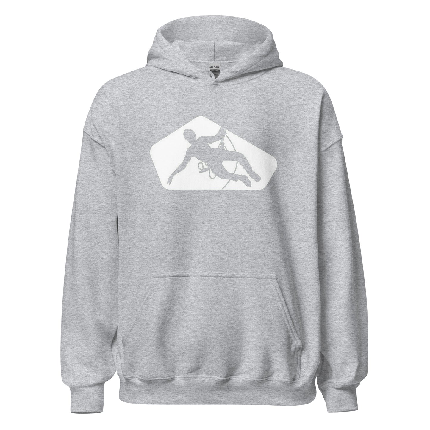 Traversing Climber Hoodie White Logo