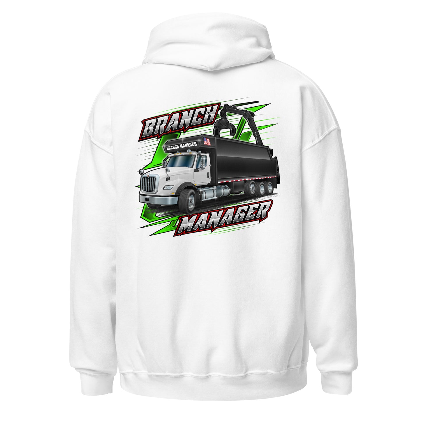 Branch Manager Grapple Truck Hoodie